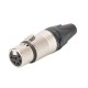 CONECTOR XLR 6 PIN HEMBRA AEREO NEUTRIK SERIE XX