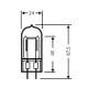 LAMPARA P2/17 1000W 230V EGY 75H 64576 GX6.35 BI-PIN OSRAM