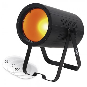 LEDj PROYECTOR PAR LED 150W COB RGBA 80º + 50º, 40º y 25º