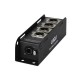 LEDj Adaptador 1 EtherCON a DMX con 4 XLR 3 pin macho