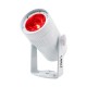 LEDj PROYECTOR LED 15W RGBW CON BATERIA 10º + 45º cuerpo blanco