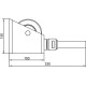 Torno manual para 250 KG de carga