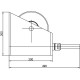 Torno manual para 1000 KG de carga