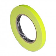 CINTA DE TELA FLUORESCENTE 12 mm x 25 m AMARILLA MAGTAPE ULTRA-MATT