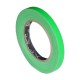 CINTA DE TELA FLUORESCENTE 12 mm x 25 m VERDE