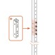 ADMIRAL Perfil para unión de tubos longitudinales serie Freedom