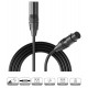 PROCAB Cable Neutrik XLR 3P Macho XLR 3P Hembra 10m