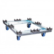 ADMIRAL COMBO DOLLY STRONG CARRO PARA TRANSPORTEDE TRUSS CON 4 RUEDAS DE FRENO