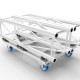 ADMIRAL COMBO DOLLY STRONG CARRO PARA TRANSPORTEDE TRUSS CON 4 RUEDAS DE FRENO