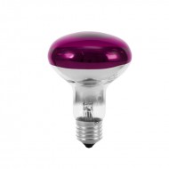 LAMPARA OSRAM R80 COLOR VIOLETA E27 60W 230V 80º