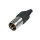 Neutrik XLR macho aereo 3 pin NC3MX-TOP