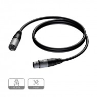Cable para micrófono XLR Designacable NC3FXX-B-VDMIPE0200-NC3MXX-B 2 m color morado 