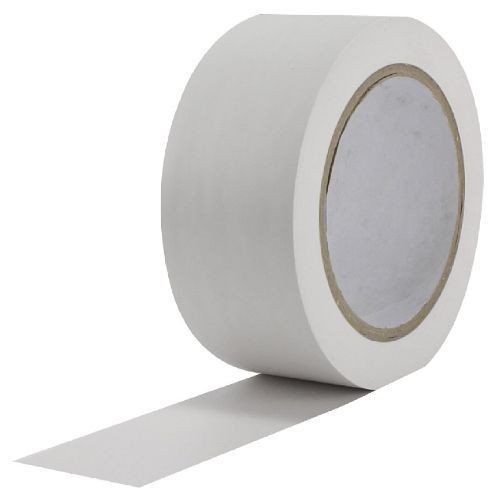 GTSE 3 rollos de cinta aislante eléctrica de PVC blanco de 50 mm x 33 m Paquete de 3 rollos grandes de 2 pulgadas 