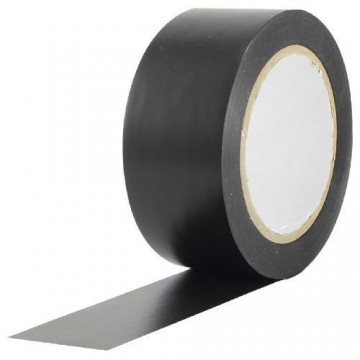 CINTA PVC FLOORTAPE 50 mm x 33 m NEGRO MATE