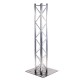 ADMIRAL BASE Acero 73 x 73 cm plata para truss de 30 y 40 cm