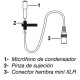 AUDIOPHONY UHF410 - Micro Lavalier de condensador discreto