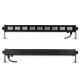 EQUINOX UV MINI BATTEN 9 Barrra 9 LED 3W LUZ NEGRA 65º