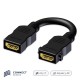 PROCAB ADAPTADOR HDMI HEMBRA -HDMI HEMBRA Pigtail color negro