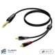 PROCAB CABLE 1 JACK 6,3 STEREO A 2 RCA MACHO 1,5 M