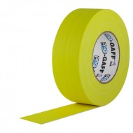 CINTA DE TELA FLUORESCENTE 48 mm x 22,8 m AMARILLA