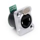 FactorLINK conector ethercom chasis plata + cable RJ45