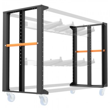 ADMIRAL SET 2 PANELES LATERALES H 203 CON SOPORTE CENTRAL PARA MEATRACK