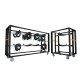 ADMIRAL SET 2 PANELES LATERALES H 203 CON SOPORTE CENTRAL PARA MEATRACK