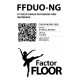 FF SUELO DANZA DUO NEGRO-GRIS 2M/L- 1,2 mm