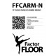 FF SUELO DANZA CARMEN NEGRO 2M/L - 2 mm