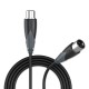 PROCAB CABLE XLR 3P MACHO- XLR 3P HEMBRA DE 5 m