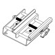 TRITON SOPORTE PARA PERFIL DE CARPAS MWL 100 kg Color Plata