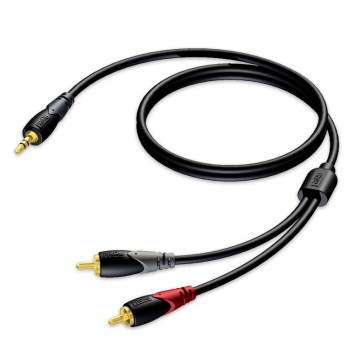 PROCAB CABLE MINI JACK MACHO STEREO a 2 RCA MACHODE 5 m