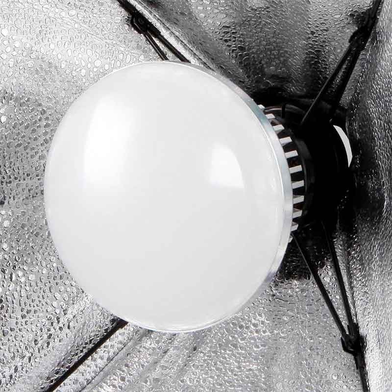 Nikou Luce Flash Da Studio 120W 5500K Con Lampada Slave 50W E GN 32 – Perfetta Per Ritratti E Fotografia In Studio