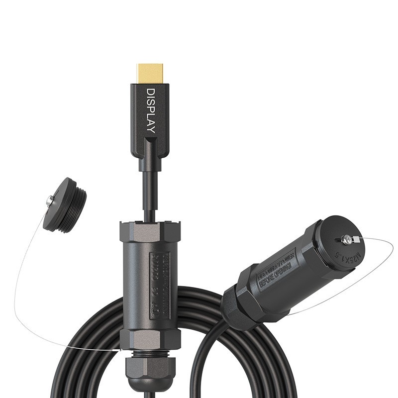 Cable HDMI de ultra alta velocidad 4K, 18 Gbps, conector HDMI-A macho a  HDMI-A macho, 26 AWG, negro, 15 pies