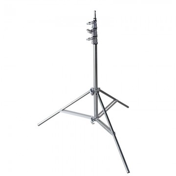 TRITON TRIPODE Midi-Max Kit Stand. 3,50 m. Acero. Color Negro