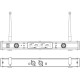 WAUDIO SISTEMA INLAMBRICO DIVERSITY DOBLE V2 (606.0 Mhz - 614.0 Mhz)