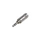 CONECTOR MINI JACK 3,5 mm ESTEREO MACHO AEREO 6MMPARA CABLE DE HASTA 6MM