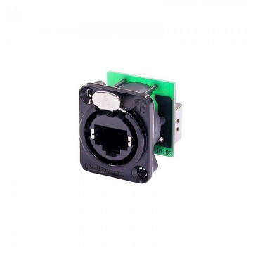 NEUTRIK ETHERCON CHASIS NEGRO 2 RJ45 