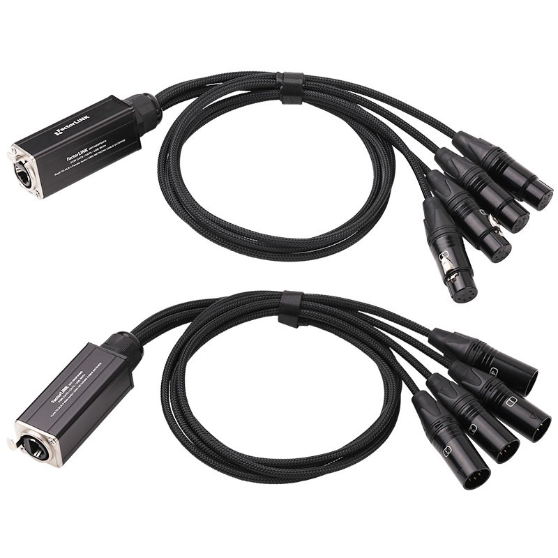 Conector RJ45 hembra / hembra - chasis (CAT6) > cables