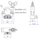 CONTRIK CP-CLAMP ABRAZADERA cPot para tubo de 48 a 51 mm