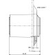 NEUTRIK CONECTOR CHASIS FIBRA OPTICA LC DE OPTICALCON