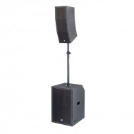 AUDIOPHONY MOJOcurveXL Subwoofer activo 15" + 3 Satelites array 8" + 12 twitter 1"