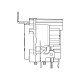 CONECTOR XLR 3 Pin HEMBRA CHASIS PCB HORIZONTAL PLASTICO