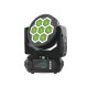 TRITON CABEZA MOVIL PIXEL PAR 7 LED 12W RGBW + EFECTO NEON