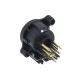 NEUTRIK XLR MACHO CHASIS 5 PIN PARA PCB VERTICAL