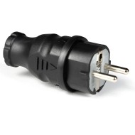 SCHUCO MACHO AEREO GOMA IDE IP54 2P+T 16A