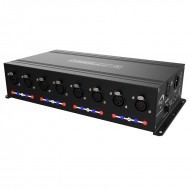 TRITON-BLUE Saturn 4 DISTRIBUIDOR Y AMPLIFICADOR DMX para suelo, pared o techo