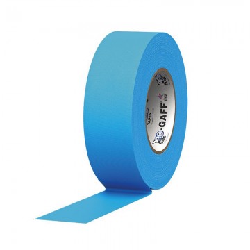 CINTA DE TELA FLUORESCENTE 48 mm x 22,8 m AZUL