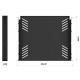 Audibax Pro Rack Drawer Ext 1U Estantería de Montaje en Rack Fijo