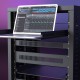 Audibax Pro Rack Drawer Ext 1U Estantería de Montaje en Rack Fijo